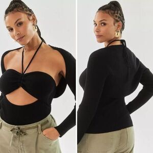 NWT Anthropologie Maeve Cut-Out Tank & Shrug Set | 3X